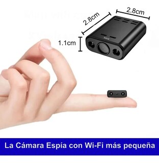 Foto 2 | Foto 2 | ''mini Cámara Espía Hd Wifi Cámaras De Seguridad 2k Negra Belug ''