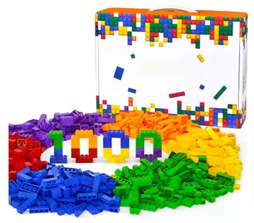Foto 1 | Foto 1 | Set De Bloques De 1000 Piezas Xtellar Colores Clásicos Universal