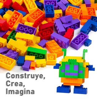 Foto 3 | Foto 3 | Set De Bloques De 1000 Piezas Xtellar Colores Clásicos Universal