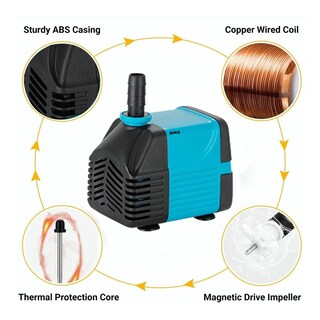 Foto 3 | Foto 3 | Bomba De Agua Belug Sumergible Fuente Pecera Acuario 1.2 M 650l/h Azul