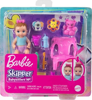 Foto 6 | Foto 6 | Muñeca Barbie Skipper Babysitters Inc Baby Con Primer Diente - Venta Internacional.