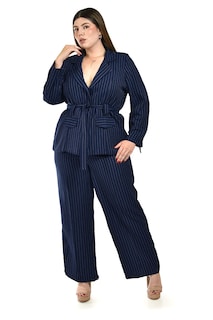 Foto 5 | Foto 5 | Conjunto Sastre Roman Fashion 12716 Azul Marino para mujer