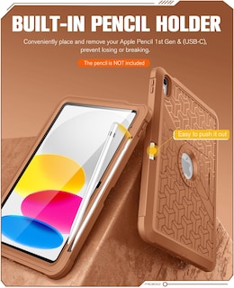 Foto 6 | Foto 6 | Funda Moko Para Ipad De 11ª Y 10ª Generación Soporte A Prueba De Golpes De 11 Pulgadas - Venta Internacional.