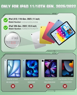 Foto 2 | Foto 2 | Funda Para Tablet Moko Para Ipad 11.ª Y 10.ª Generación 11/10.9 Pulgadas Color Verde - Venta Internacional.