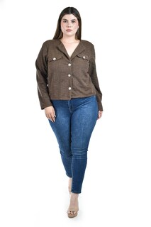 Foto 4 | Foto 4 | Blazer Roman Fashion Café para Mujer