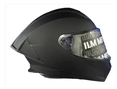 Foto 1 | Foto 1 | Casco Moto Integral Ilm Mf510 Negro Mate Dot Moteros