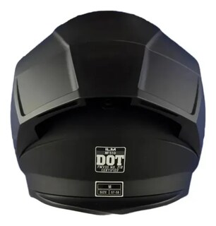 Foto 2 | Foto 2 | Casco Moto Integral Ilm Mf510 Negro Mate Dot Moteros