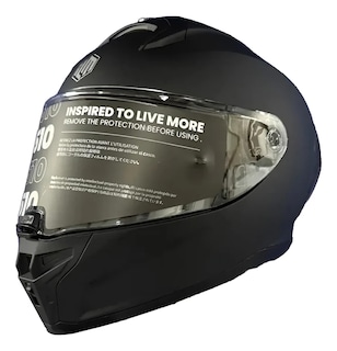 Foto 4 | Foto 4 | Casco Moto Integral Ilm Mf510 Negro Mate Dot Moteros