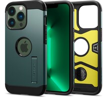 Funda Para Teléfono Celular Spigen Tough Armor Iphone 13 Pro Green - Venta Internacional.