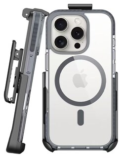 Foto 1 | Foto 1 | Funda Transparente Beltron Para Iphone 16 Pro Con Clip Giratorio Para Cinturón - Venta Internacional.