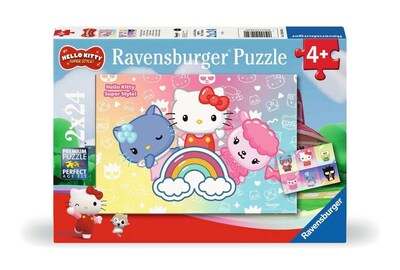 Foto 1 | Foto 1 | Puzle Ravensburger Hello Kitty 2x24 Piezas Para Mayores De 4 Años - Venta Internacional.