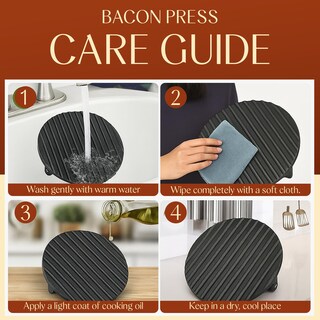 Foto 7 | Foto 7 | Prensa Para Hamburguesas Bellemain Hierro Fundido 22 Cm Muy Resistente - Venta Internacional.