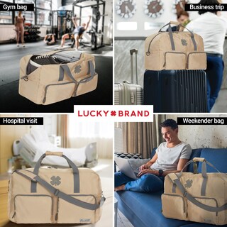 Foto 2 | Foto 2 | Bolsa De Viaje Lucky Brand 85 L Plegable Para Viaje Y Gimnasio 71 X 33 X 38 Cm - Venta Internacional.