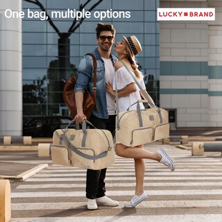 Foto 3 | Foto 3 | Bolsa De Viaje Lucky Brand 85 L Plegable Para Viaje Y Gimnasio 71 X 33 X 38 Cm - Venta Internacional.