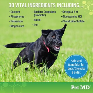 Foto 3 | Foto 3 | Multivitamínico Para Perros Pet Md 5 En 1 120 Masticables 480 G - Venta Internacional.