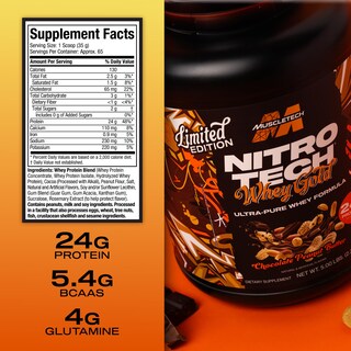 Foto 3 | Foto 3 | Proteína En Polvo Muscletech Nitro-tech Whey Chocolate 2 27 Kg - Venta Internacional.