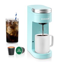 Cafetera Chulux Slim K-pod Single Serve Cyan - Venta Internacional.