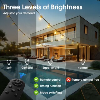 Foto 4 | Foto 4 | Guirnalda De Luces Solares Kyy De 16 5 M Usb A Distancia A Prueba De Agua - Venta Internacional.