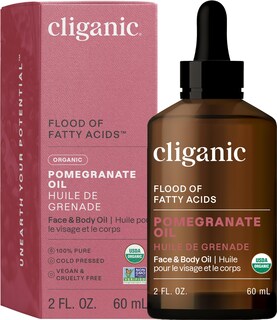Foto 1 | Foto 1 | Hidratante Para La Piel Con Aceite De Semilla De Granada Cliganic 60 Ml Ecológico - Venta Internacional.