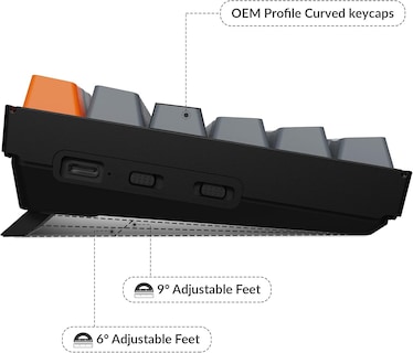 Foto 5 | Foto 5 | Teclado Mecánico Inalámbrico Keychron K4 Con Interruptor Marrón - Venta Internacional.