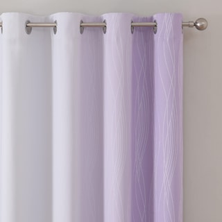 Foto 4 | Foto 4 | Cortinas Estelar Textiler Color Lila Blanco Grisáceo Opacas 132 X 244 Cm - Venta Internacional.