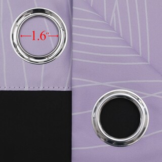 Foto 7 | Foto 7 | Cortinas Estelar Textiler Color Lila Blanco Grisáceo Opacas 132 X 244 Cm - Venta Internacional.