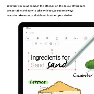 Foto 7 | Foto 7 | 2 Bolígrafos Caoxiong S Pen Para Samsung Galaxy Tab S7 Fe Color Verde - Venta Internacional.