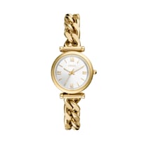 Reloj Fossil Carlie Mini Es5329 De Acero Inoxidable Dorado De 28 Mm - Venta Internacional.