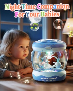 Foto 4 | Foto 4 | Juguete Musical Jovow Con Iluminación Giratoria Para Bebés De 6 A 18 Meses - Venta Internacional.