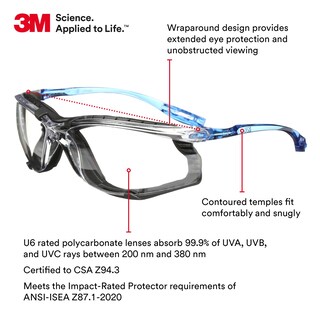 Foto 5 | Foto 5 | Gafas De Seguridad 3m Virtua Ccs Y Virtua Sport Ccs Paquete De 2 - Venta Internacional.