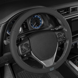 Foto 1 | Foto 1 | Funda De Volante Cat Easywrap De Piel Sintética Negra De 15 Cm - Venta Internacional.