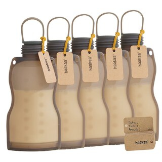 Foto 4 | Foto 4 | Bolsa De Almacenamiento De Leche Materna Haakaa 260 Ml A Prueba De Fugas Paquete De 5 - Venta Internacional.