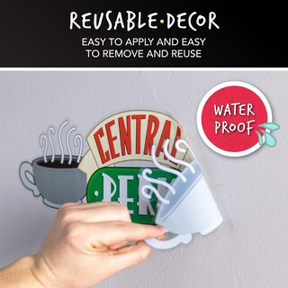 Foto 3 | Foto 3 | Calcomanías De Pared Para Programas De Tv De Paladone Friends Más De 20 Piezas - Venta Internacional.