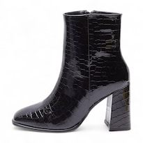 Botines Golden Shoes 0805 Negro Casuales Croco