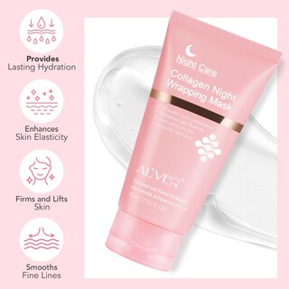 Foto 3 | Foto 3 | Mascarilla Nocturna Con Colágeno Nifeishi 75 Ml 2 Unidades Hidratante - Venta Internacional.