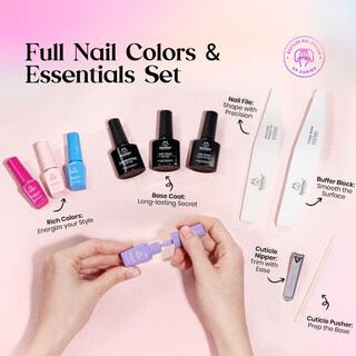 Foto 4 | Foto 4 | Set De Esmaltes De Uñas Beetles Gel Polish 48 Colores Con Kit De Capas - Venta Internacional.