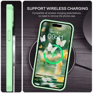 Foto 7 | Foto 7 | Funda Magnética Para Iphone 15 Plus Bentoben Con Estampado De Mariposas - Venta Internacional.