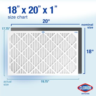 Foto 2 | Foto 2 | Filtro De Aire Clorox 46x51x2 Merv 11 Plisado Hvac Paquete De 4 - Venta Internacional.