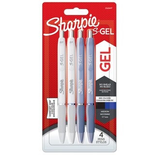 Foto 1 | Foto 1 | Bolígrafos De Gel Sharpie S-gel De Punta Media 0 7 Mm Azul Esmerilado Y Blanco - Venta Internacional.