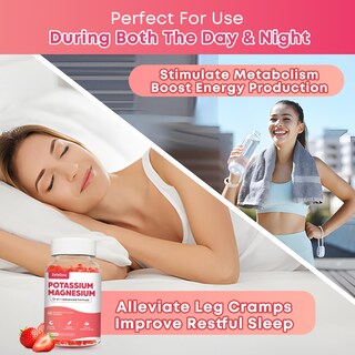 Foto 5 | Foto 5 | Paquete De 2 Gomitas De Potasio Y Magnesio Zetelixia Con Omega-3 - Venta Internacional.