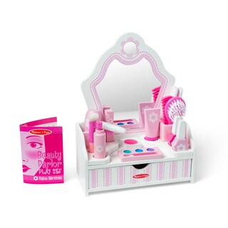 Foto 1 | Foto 1 | Set De Juego Para Salón De Belleza Melissa & Doug Wooden 18 Piezas Fsc - Venta Internacional.