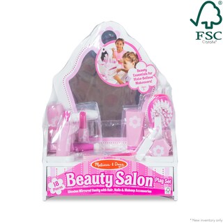 Foto 4 | Foto 4 | Set De Juego Para Salón De Belleza Melissa & Doug Wooden 18 Piezas Fsc - Venta Internacional.