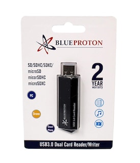 Foto 4 | Foto 4 | Lector Multitarjeta Usb 3.0 Blueproton Ultimate Portátil Negro - Venta Internacional.
