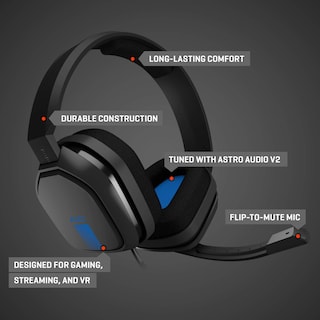 Foto 6 | Foto 6 | Auriculares Para Juegos Astro Gaming A10 Con Cable Ligeros Negro/azul - Venta Internacional.