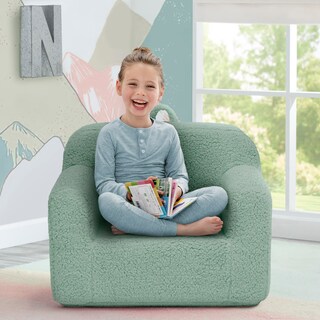 Foto 2 | Foto 2 | Silla Infantil De Espuma Delta Children Sherpa Cozee Sage 64 X 46 X 47 Cm - Venta Internacional.
