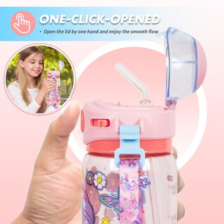 Foto 3 | Foto 3 | Cordón Con Forma De Pajita Con Forma De Unicornio Sin Bpa De Bottle Yoytoo Kids 650 Ml - Venta Internacional.