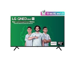Pantalla LG 65 pulgadas Qned Evo Ai Qned92 Miniled 4k smart TV 2025 Negra