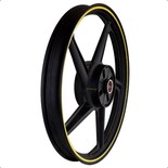 Rin Trasero Completo Windsor Aspas 18 Pulgadas para FT150TS Negro