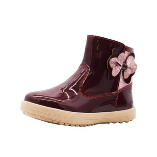 Foto 6 | Foto 6 | Botin Ninos 1705 Charol Cereza Para Niña Cómodas Rojo