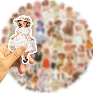 Foto 2 | Foto 2 | Set De Pegatinas Retro Childhood 50 Unidades Para Niños Y Adultos - Venta Internacional.